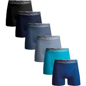 Muchachomalo Solid Boxershorts Heren (6-pack)