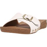 FitFlop iQushion Adjustable Buckle Leather Slippers Dames