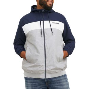 Jack & Jones Rush Blocking Hood Bomberjas Heren (plussize)