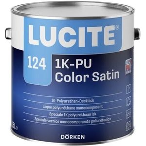 Lucite 124 1K-PU Color Satin  2,5 LTR - Kleur