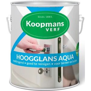 Koopmans Hoogglans AquaLakverf 2,5 LTR - Lichte Kleur