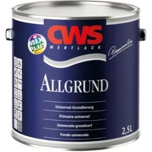 CWS Wertlack Allgrund Grondverf 750 ML - RAL7001
