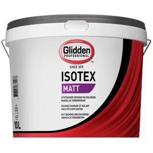 Glidden Isotex Matt  10 LTR - Wit