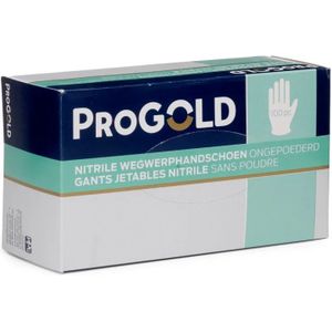 ProGold - Wegwerp Handschoenen - Blauw - Nitril - 100 Stuks