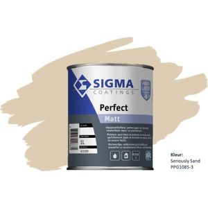 Sigma Perfect Matt Muur- en plafondverf 1 LTR