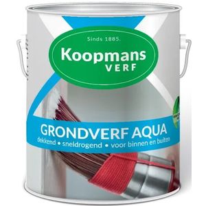 Koopmans Grondverf Aqua 750 ML - Donkere kleur|1