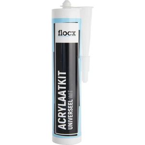 Flocx Acrylaatkit Universeel 310 ML - Wit