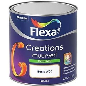 Kleurstaal Flexa Pure Lush Indigo 250 ML Testpotje - Lush Indigo