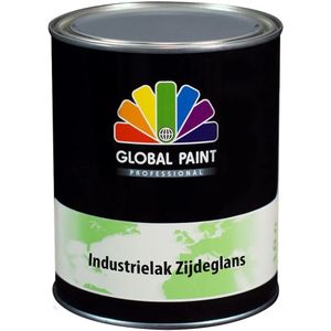 Global Paint Industrielak Zijdeglans  1 LTR - Wit
