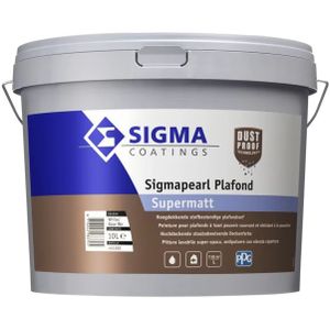 Sigma Sigmapearl Plafond Supermatt  10 LTR - Wit