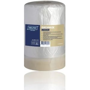 Afdekfolie  -  Masking tape  -  55 cm x 33 meter  -  Afplakfolie  -  Deltec
