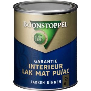 Boonstoppel Garantie Interieur Lak Mat PU/AC  1 LTR - Kleur