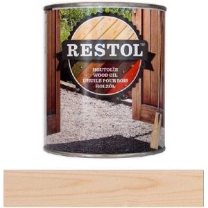 Restol Houtolie Mat Naturel UV Extra Watergedragen 750 ML