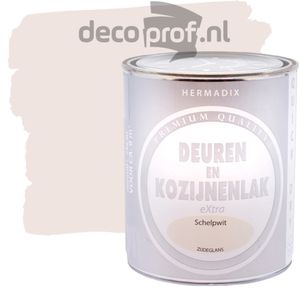 Hermadix Deuren&Kozijnenlak Extra Zijdeglans SchelpenwitLakverf 750 ML
