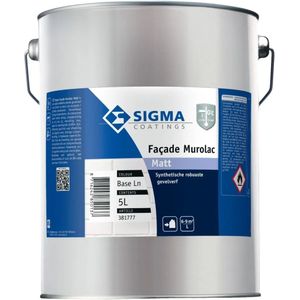 Sigma Facade Murolac Matt  5 LTR - Wit