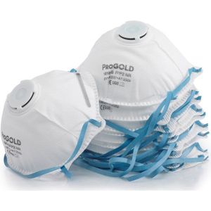 Progold Stofmasker Ventiel FFP2 10 ST
