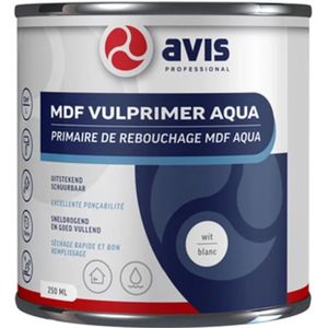 Avis MDF Vulprimer Aqua 250 ML - Wit