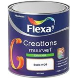 Kleurstaal Flexa Pure Deep Red Terra 250 ML Testpotje - Deep Red Terra
