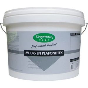 Koopmans Muur En Plafondtex 5 LTR - Wit