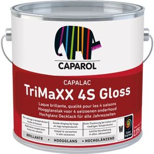 Caparol Capalac Trimaxx 4S Gloss Lakverf 2,5 LTR - Kleur