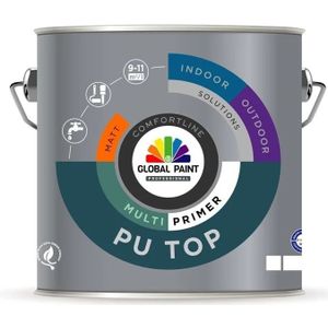 Global Paint PU Top Multiprimer  1 LTR - Kleur