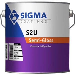Sigma S2U Semi-Gloss Lakverf 2,5 LTR - Kleur