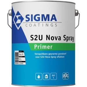 Sigma S2U Nova Spray Primer Grondverf 5 LTR - Wit