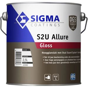 Sigma S2U Allure Gloss  2,5 LTR - Kleur