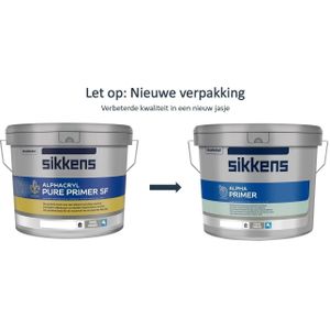 Sikkens Alphacryl Pure SF Primer  10 LTR - Wit
