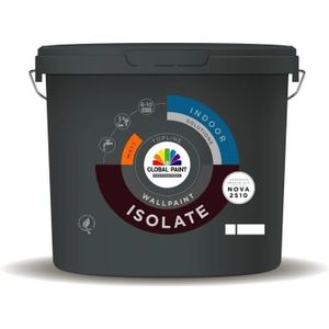 Global Paint Isolate  5 LTR - Wit