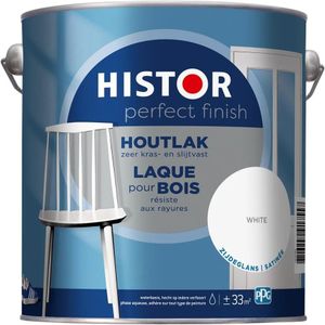 Histor Perfect Finish Houtlak Zijdeglans 2,5 LTR - Lichte kleur
