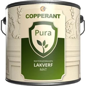 Copperant Pura Lakverf Mat 2,5 LTR - Wit