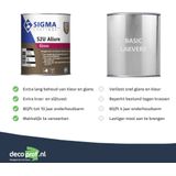 Sigma - S2U Allure Gloss - Hoogglans Lakverf - Buiten - Terpentinebasis