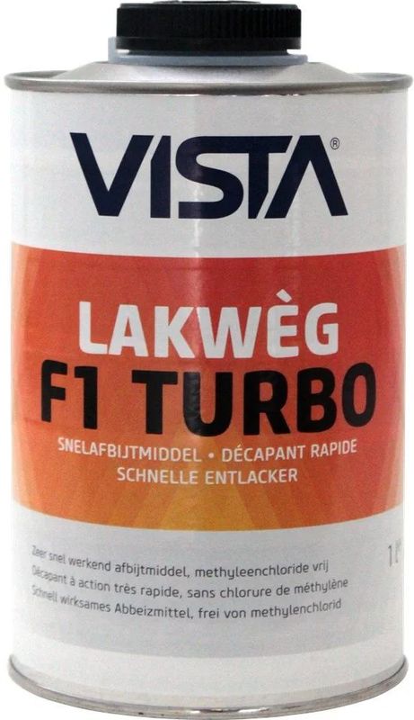 Vista - F1 Turbo - Verfafbijt - 1 Liter - Veilig en Snelwerkend