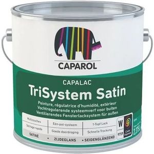 Caparol Capalac Trisystem Satin  2,5 LTR - Wit