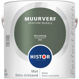 Histor Perfect Finish Muurverf Mat Verruiming 6925Muurverf 2,5 LTR