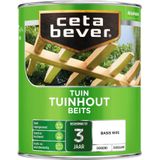 CetaBever Tuinhout Beits Dekkend 2,5 LTR - Wit