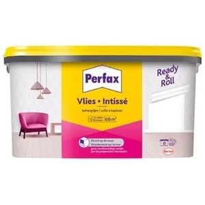 Perfax - Ready & Roll Vlies - Gebruiksklare Behanglijm - Geschikt voor Vliesbehang