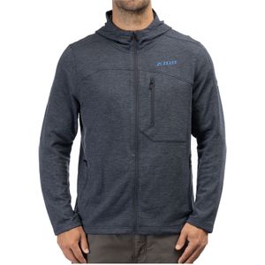 Hoodie - Echo Wool Fleece - Middelzware Performance Fleece - Met Capuchon