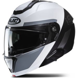 Modulaire Helm HJC i91 Bina MC5SF Wit-Zwart