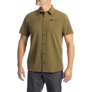 Klim - Colter Bay Stretch - Overhemd - Korte Mouwen - Blauw - Stretchmateriaal