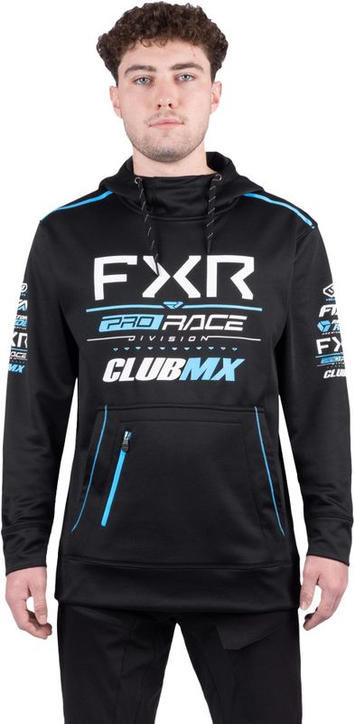 FXR - Race Div Tech - Hoodie - Polyester Fleece - Voorvak met Telefoonvak