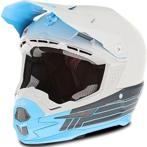 6D - ATR-1 Split - Crosshelm - Zwart - EPS - Schokabsorberende Technologie