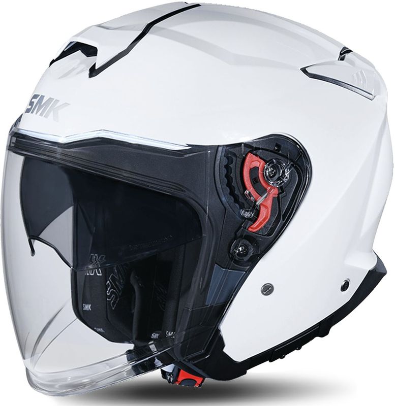 SMK - GTJ - Jethelm - Thermoplastisch - Met Ingebouwd Zonnevizier