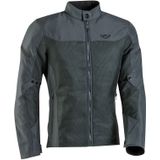 Ixon - Fresh - Motorjas - Zwart - Hard Mesh & polyester 600D, Ventilatie, Reflecterende panelen