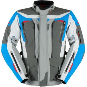 Motorjas Furygan Voyager Blauw-Grijs-Antraciet