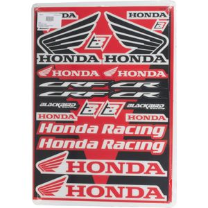 Stickervel Blackbird kit Honda