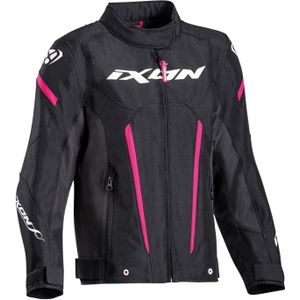 Motorjas Kinderen Ixon Striker Zwart-Fuchsia