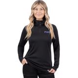 FXR - Pilot 1/4 Zip - Trui met Lange Mouwen - Dames - 100% Polyester - Lichtgewicht Jersey
