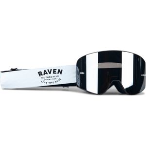 Crossbril Raven Edge Magnetic Zwart-Blauw- Zilver Spiegel
